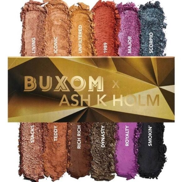 BUXOM × Ash K Holm Eyeshadow Pallette - Picture 1 of 15